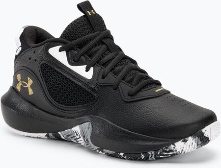 Buty Do Koszykówki Męskie Under Armour Lockdown 6 Black/Black/Metallic Gold