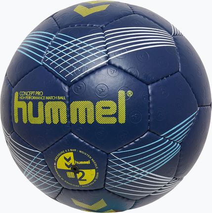 Piłka Do Piłki Ręcznej Hummel Concept Pro Hb Marine/Yellow Rozmiar 2