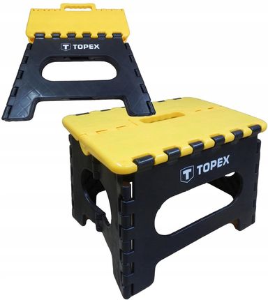Topex Stołek Stopień Krzesł Podest Składany Udźwig 150Kg 44712