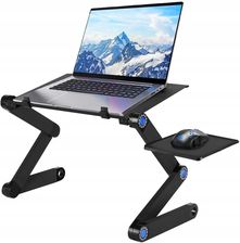 SKŁADANY STOLIK POD LAPTOPA PODSTAWKA PC MYSZ BLAT