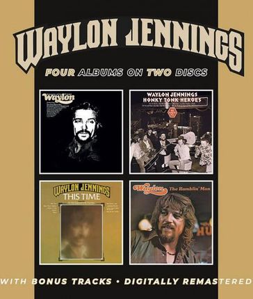 Waylon Jennings: Lonesome & OnRy & Mean & Honky Tonk Heroes & This Time & The Ramblin Man (+Bonus Tracks) [CD]