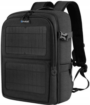 PULUZ PU5018B Plecak fotograficzny z panelami słonecznymi wodoodporny