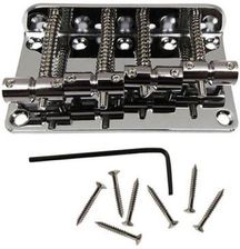 Mostek do gitary basowej 4 struny - Kera Audio M-ST-0213 srebrny