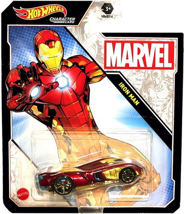 Hot Wheels Character Cars Marvel Iron Man HHB94