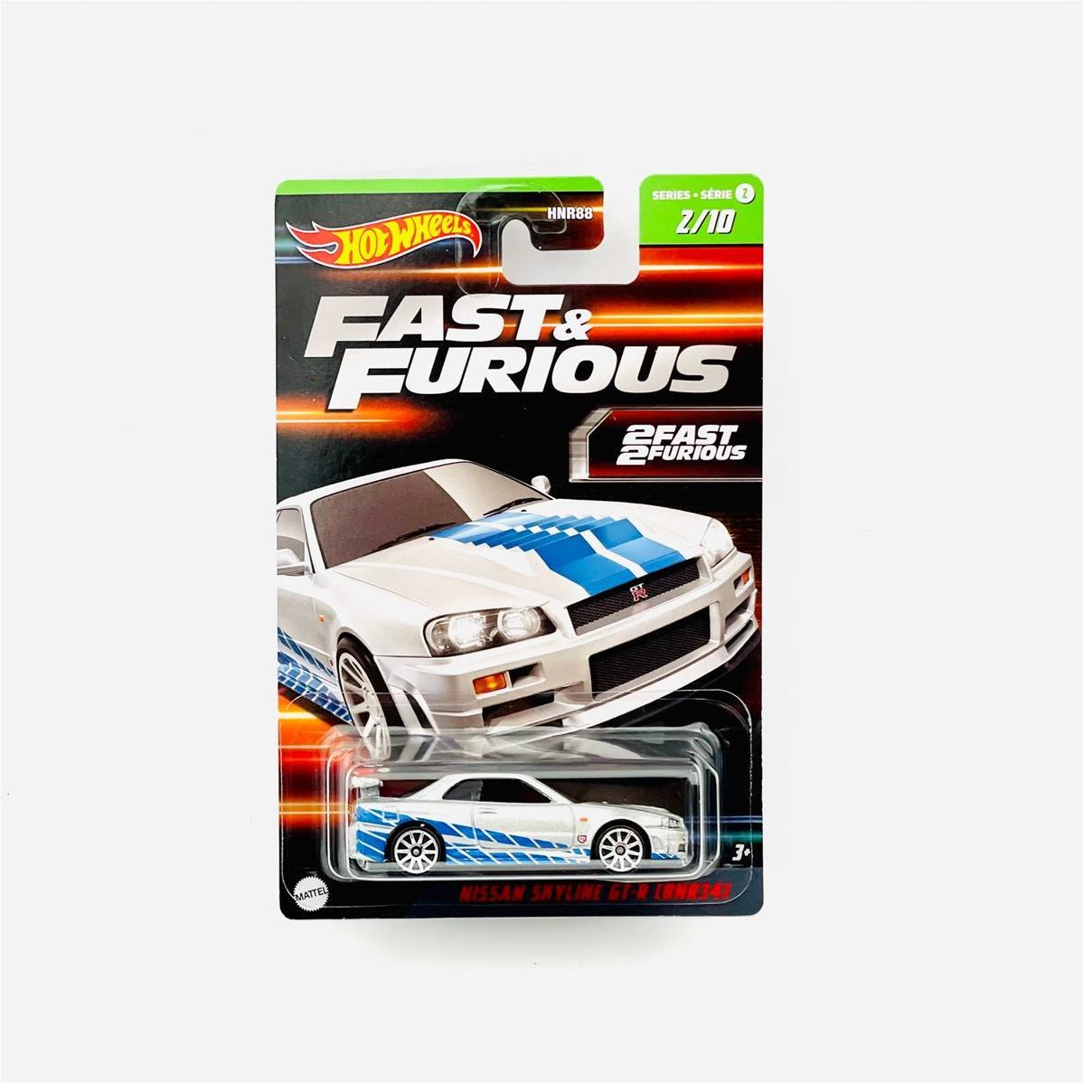 ミニカー Fast & Furious Nissan Skyline GT-R Jada Toys Nissan Skyline 2000 GT-R Szybcy i wściekli Fast