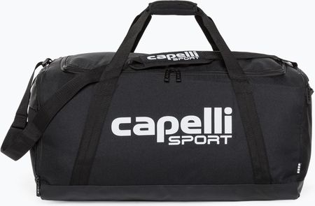 Torba piłkarska męska Capelli Club I Duffle S black/white 