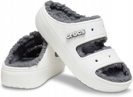 Crocs Ocieplane Klapki Classic Cozzy Sandal 37,5