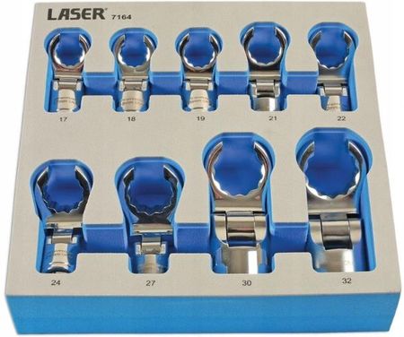 Laser Tools Wrony Klucze Otwarte Nasadowe Bi-Hex 17-32Mm Flexi 7164