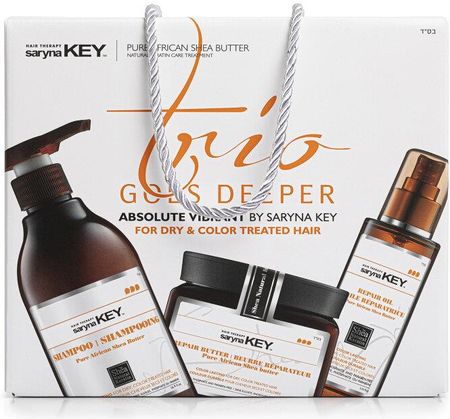 SARYNA KEY Trio Goes Deeper Color Lasting - zestaw szampon 500ml | maska 500ml | olejek 105ml