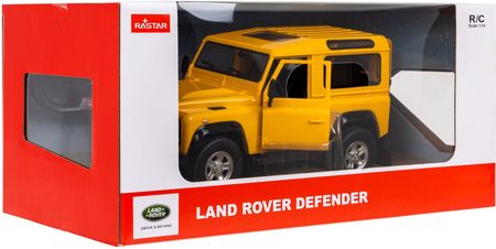 Rastar Autko R/C Land Rover Defender 1:14 Żółty