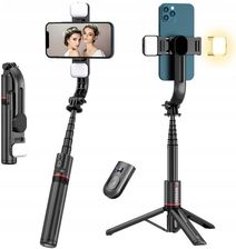 Zdjęcie FEEGAR FLASH KIJEK do SELFIE STICK TRIPOD BLUETOOTH STATYW LAMPA LED - Golub-Dobrzyń