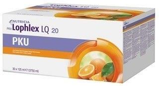 PKU Lophlex LQ płyn o smaku pomarańczowym w woreczkach, 30 x 125 ml