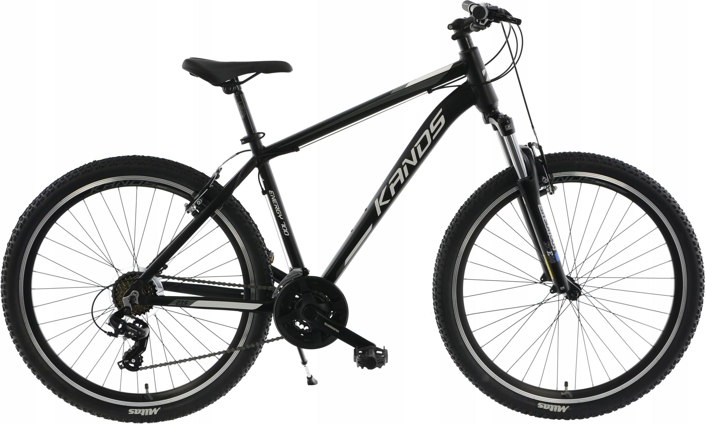 Kands Energy 700 Czarno Szary 27,5 2023 Rowery Górskie Uniwersalne