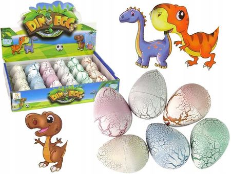 Leantoys Wykluwające Się Magiczne Jajko Dinozaura Rosnące 6