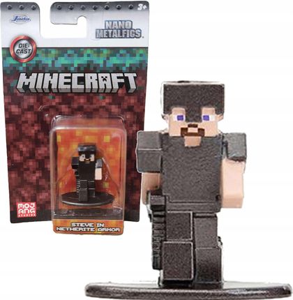 Jada Toys Minecraft Metalowa Figurka Kolekcjonerska Steve
