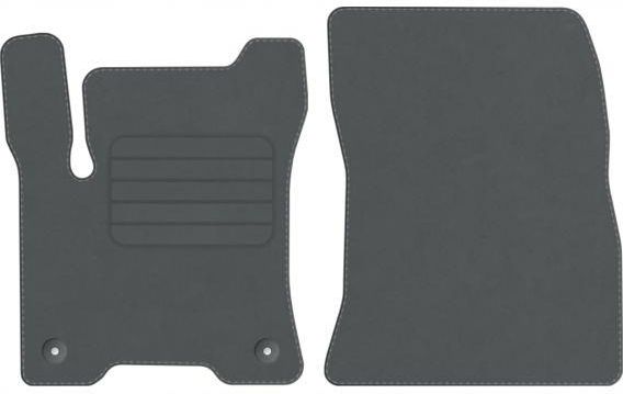 Protège-ceinture De Sécurité Pour Mercedes EQB X243 I 2021-2024 – En Daim Noir Anthracite, Logo Personnalisable