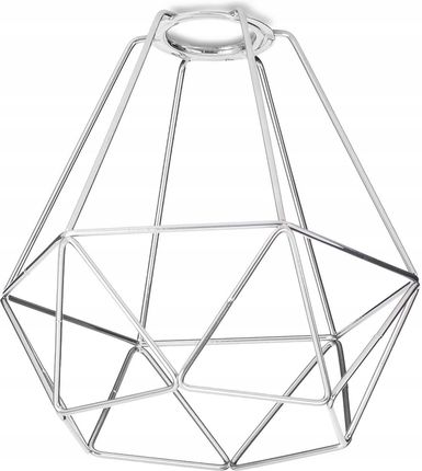 Led-One Klosz Drut Metal Do Lamp Na E27 Loft Diament Chrom (Chromdiament)
