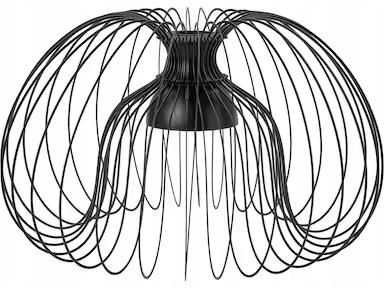 Ikea Klosz Ażurowy Czarny Do Lampy Wiszącej 52 Cm (30492483)