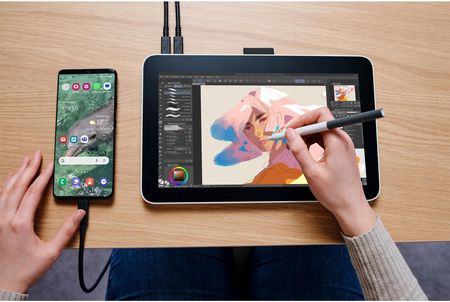 Wacom One 12 本体 DTC121W0D 楽天市場】Wacom One 液晶ペンタブレット 12 USB-C Cable