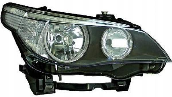 Johns, Scheinwerfer Glas Xenon passend für BMW 5 E60 E61 03-07 mit LED Johns, Scheinwerfer Glas Xenon passend für BMW 5 E60 E61 03-07 mit LED