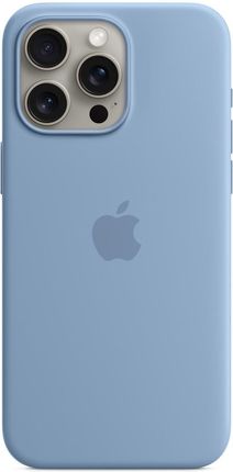 Apple Silikonowe Etui Z Magsafe Iphone 15 Pro Max Zim.Błękit