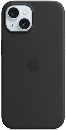 Apple Silikonowe Etui Magsafe Iphone 15 Czarne