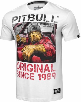 Koszulka Pit Bull 190 Regular Series Drive '23 - Biała 