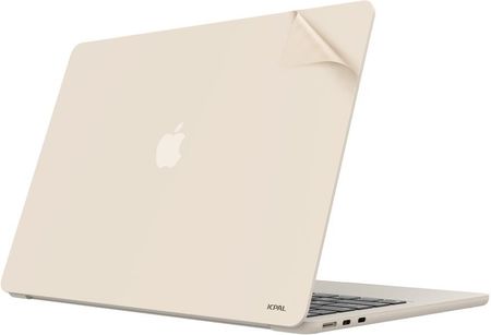 JCPal MacGuard 2in1 Skin Set do MacBook Air 15" M2 Starlight