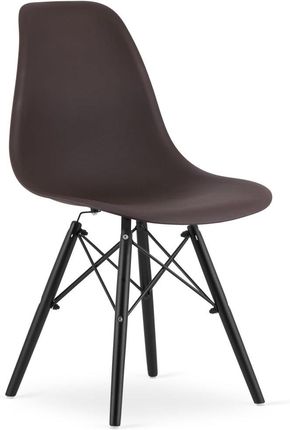 Krzesło OSAKA kawa / nogi czarne x 1
