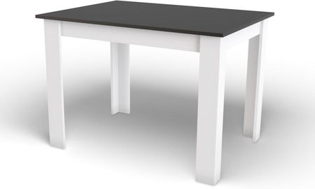 Stół NP 120x80 Czarny + Biały