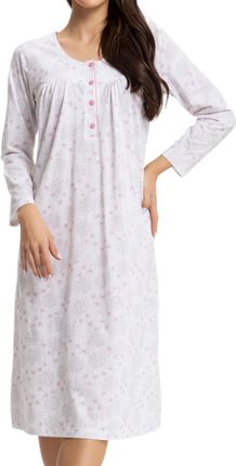 Bawełniana koszula nocna damska LUNA 038 3XL różowa (3XL)