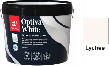 Tikkurila Optiva White 2,7L kolor Lychee