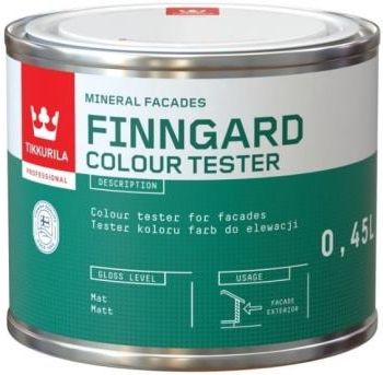 Tikkurila Tester Farb Elewacyjnych Finngard Baza C 0.45L