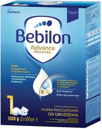 Bebilon Advance 1 Mleko początkowe od urodzenia 4x1000 g