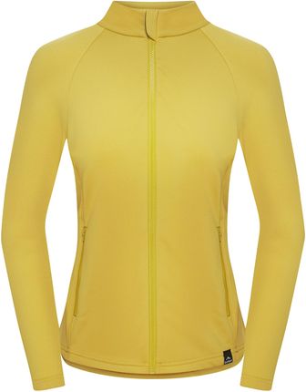 Bluza damska Fjord Nansen VIK Full ZIP Women - Amber Yellow