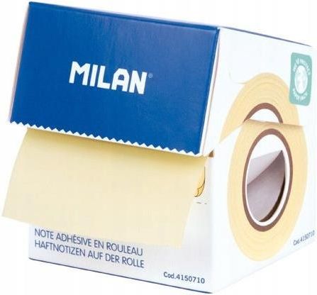 Milan Karteczki Samoprzylepne Na Rolce 50Mmx10M Odrywane