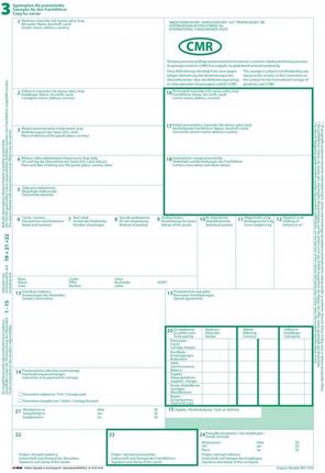 Cmr List Przewozowy 1+4 Logo/Numeracja/Pieczątki - Ceny i opinie - Ceneo.pl