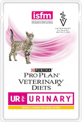 Purina PPVD Feline UR St/Ox Urinary kurczak saszetka 85g