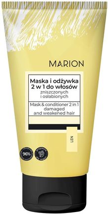 Marion Basic Maska-odżywka do włosów zniszczonych i osłabionych 150ml