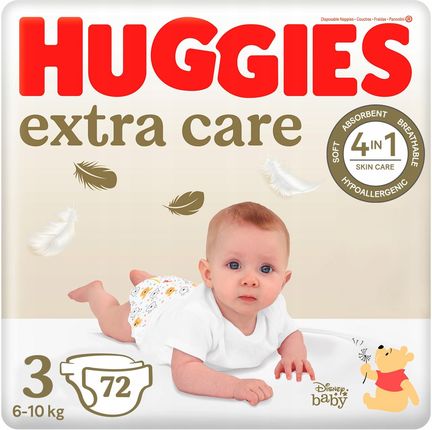 Huggies Extra Care 3 (5-9kg) 72szt.