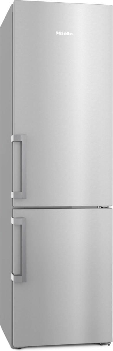 Lodówka Miele KFN 4795 CD CleanSteel z zamrażalnikiem dolnym 201,5