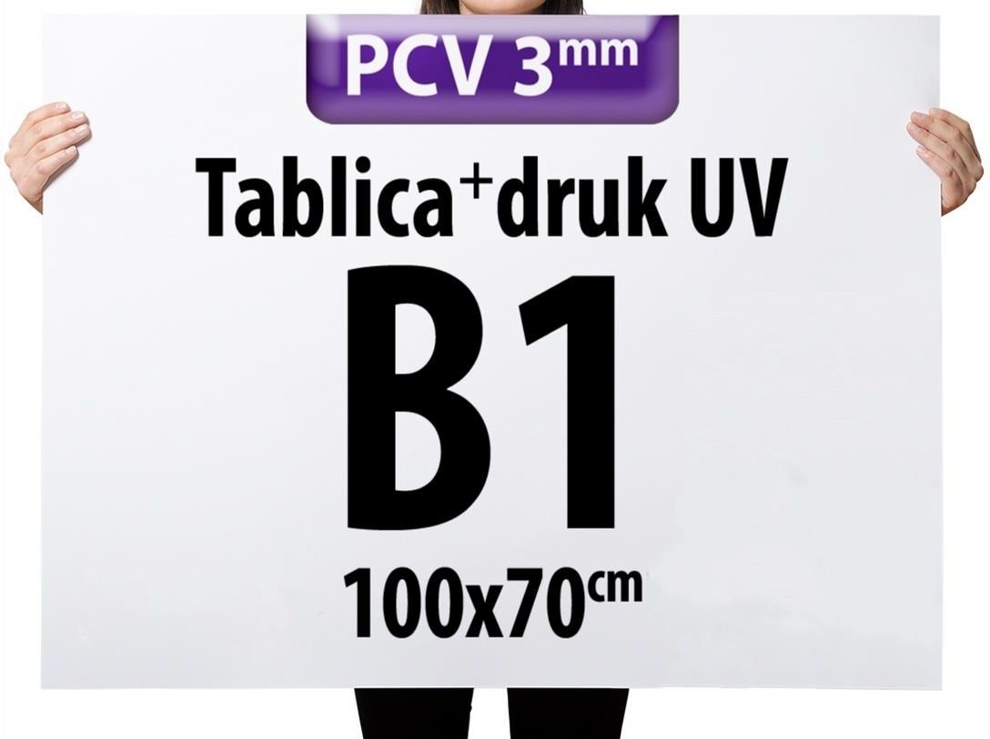 Tablica Szyld Druk Uv Plansza Pcv 3mm B1 Ceny I Opinie Ceneopl 1895