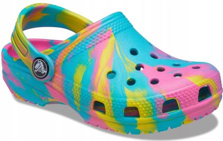 Dziecięce Buty Chodaki Crocs Classic Marbled 29-30