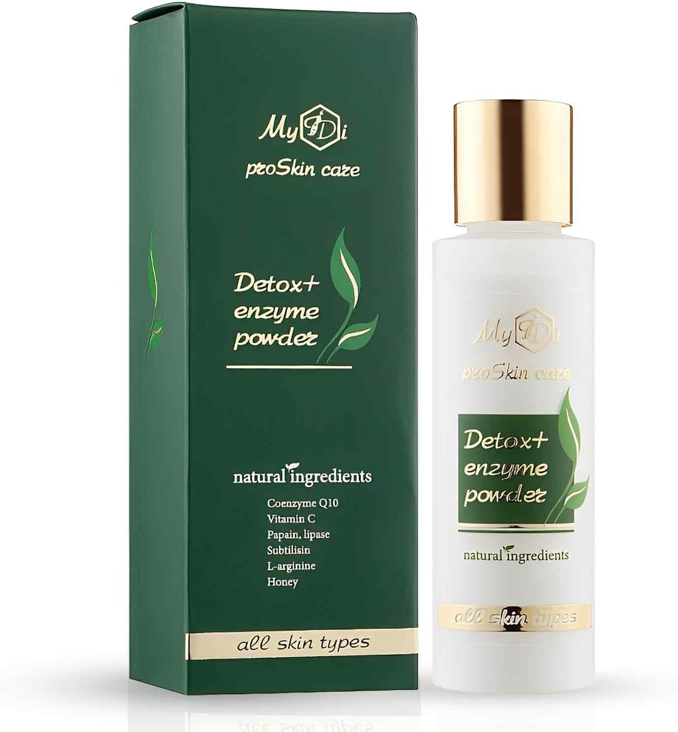 Myidi Enzyme Powder Detox+ Cleansing Powder For All Skin Types 40ml