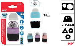 Zdjęcie Mp Main Paper Temperówka Z Gumką Mix - Czempiń