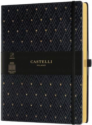 Castelli Milano Notatnik Diamond Gold