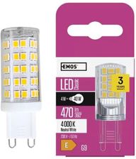 Zdjęcie Emos Żarówka Led G9 4W 840 470Lm 9099 Neutralna - Koluszki