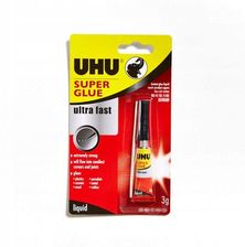 Zdjęcie Uhu Klej Biurowy Super Glue Jumbo 3g - Tarczyn