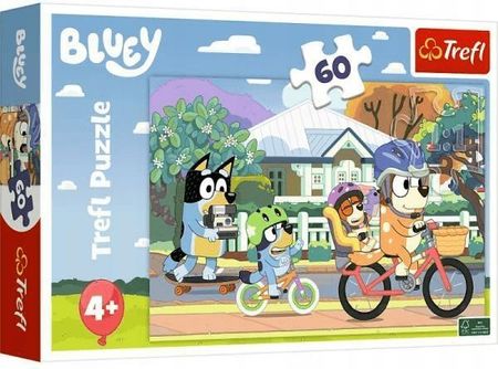 Trefl Puzzle 60el. Wesoły Bluey 17384