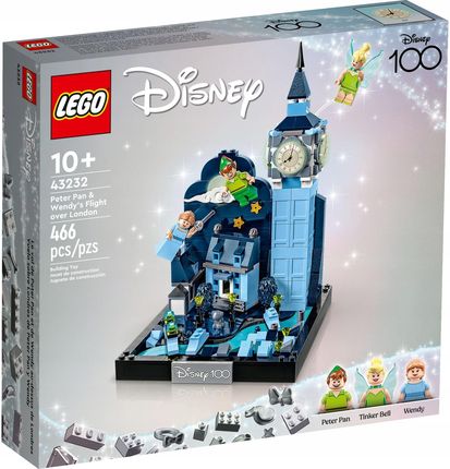 LEGO Disney 43232 Lot Piotrusia Pana i Wendy nad Londynem